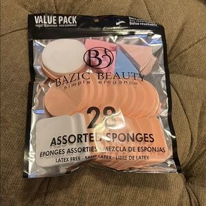 Bazic Beauty Assorted makeup Sponges